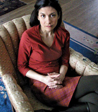 FEMININE MYSTIQUE Gionfriddo is sitting pretty for a new premiere.