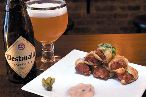 Chorizo and ale at Against the Grain