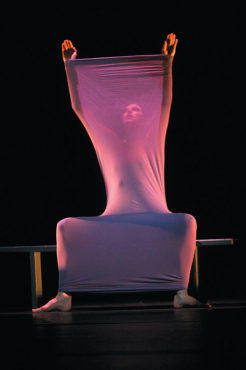 STRETCH ARMS STRONG Katherine Crockettperforms Lamentation.