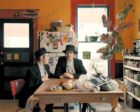 RELIGIOUS FERVOR Jewish same-sex passions (as depicted in Molly Landreth’s 2005 photo,) are the focus of this weekend’s Queer Shabbaton.