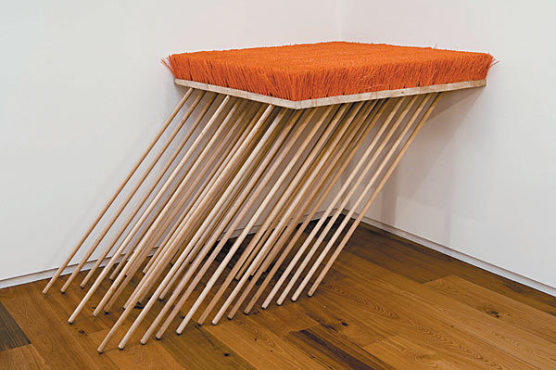 Michael DeLucia, Untitled (push brooms)