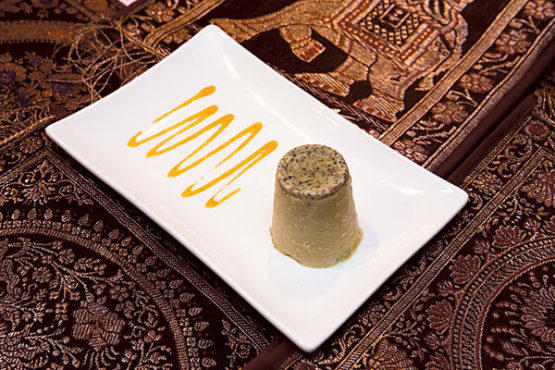 Homemade mango kulfi