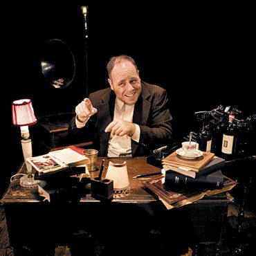 DESK JOB Craford outlines an authorial mystery.