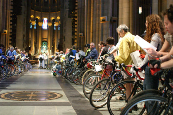 <p>Blessing of the Bicycles</p>