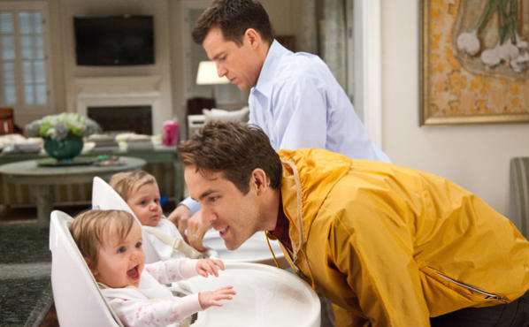 Ryan Reynolds and Jason Bateman in The Change-Up.