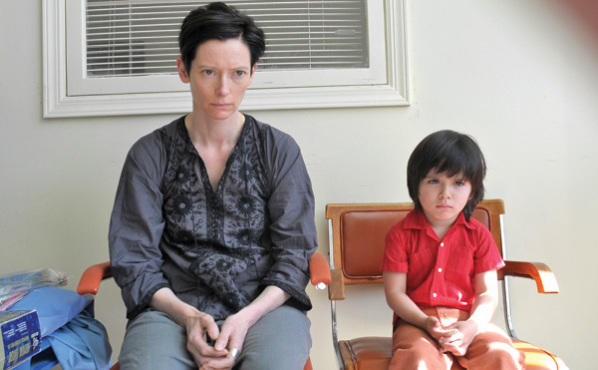 Tilda Swinton and Jasper Newell in We Need to Talk About Kevin