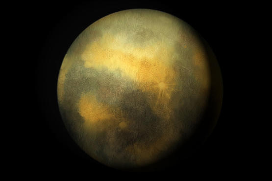Pluto Planet Artist Representation