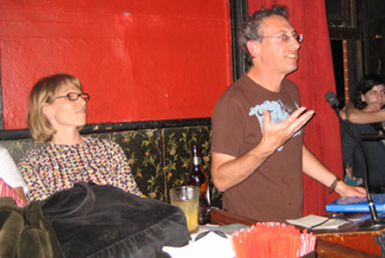 Susan Dottino and Ken Kalfus at KGB Bar Sunday Night Fiction