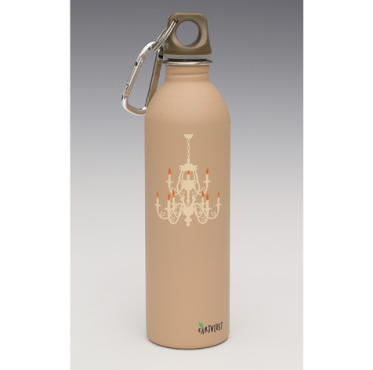 EarthLust 20 oz stainless steel bottle, $18 each, at Therapie