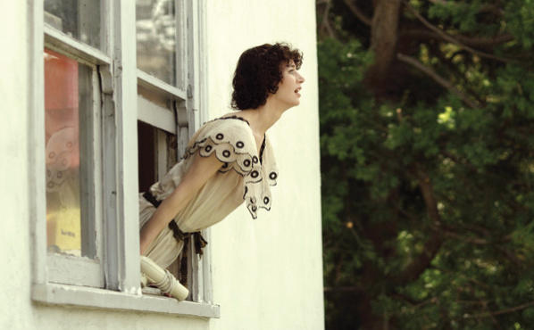<p><strong>SCREAM OF THE CROP</strong> Miranda July lets out a rebel yell in The Future.</p>