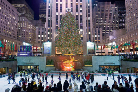 rockefeller center plaza