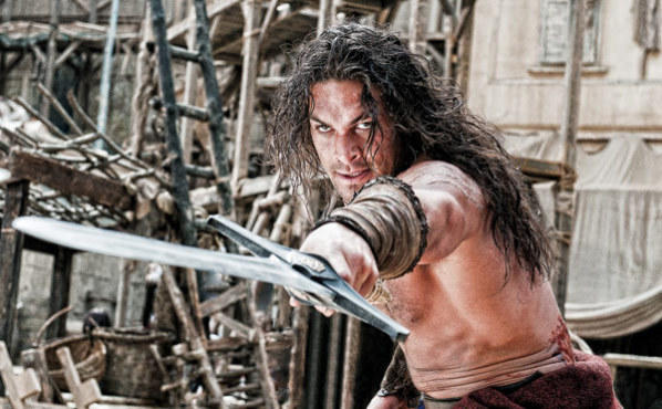Jason Momoa in Conan the Barbarian