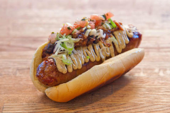 Little Brother BBQ hot dog