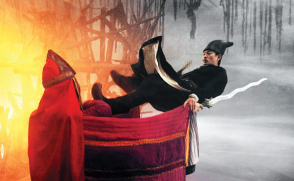 Andy Lau, center, in Detective Dee and the Mystery of the Phantom Flame