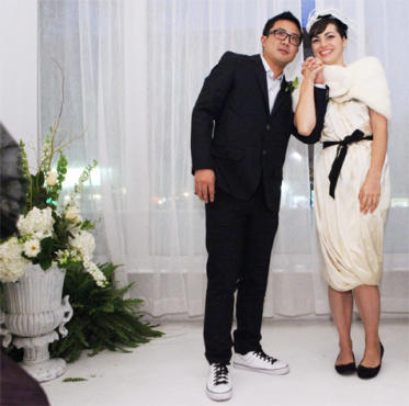 Jessica Lynn Awanohara, 33, disaster-preparedness specialist, and Hirohisa Awanohara, 35, optimization manager; Clinton Hill, BrooklynRead more
