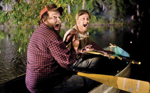 Tyler Labine and Alan Tudyk in Tucker & Dale vs. Evil
