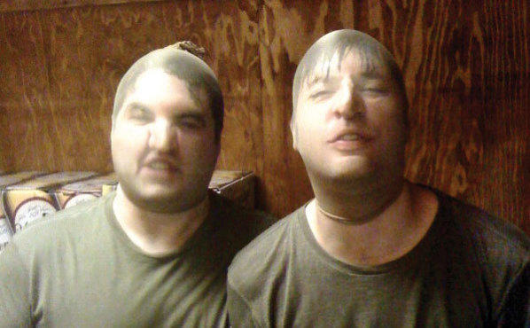 John Gemberling and Anthony Atamnauik