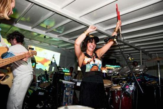 Gang Gang Dance play the Bowery Ballroom Sat 22