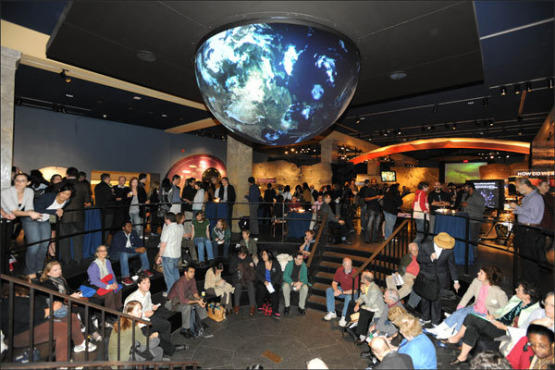 SciCafe at the Rose Center for Earth and Space at the American Museum of Natural History