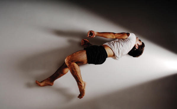 STATE OF GRACE Julian Barnett stretches out.