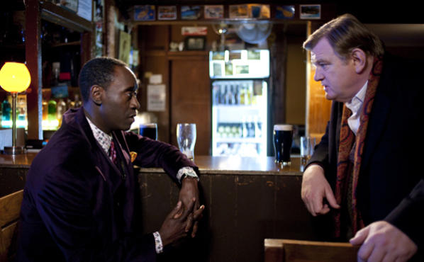 Don Cheadle and Brendan Gleeson in The Guard