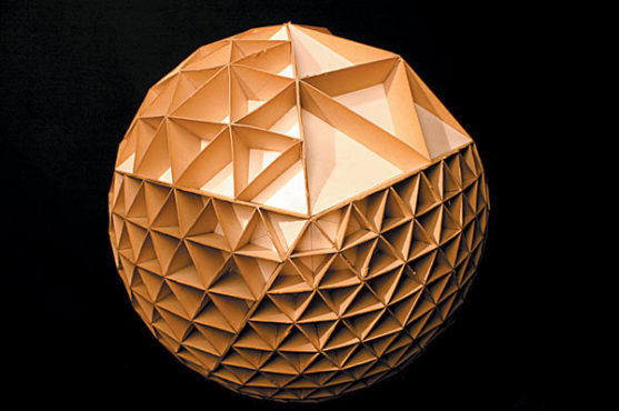 2, 4, 6, 7... Frequency, Probably Alternate Method, Spherical Geodesic Octahedron