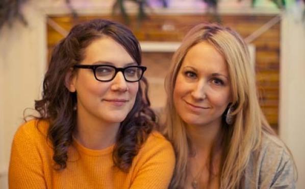 Sara Schaefer and Nikki Glaser