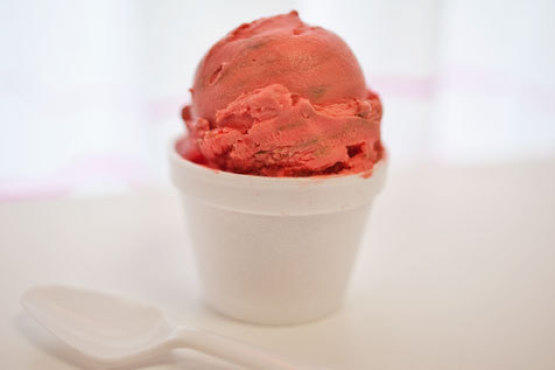 Cotton candy ice cream ($3.25) at Alphabet Scoop (543 E 11th St between Aves A...