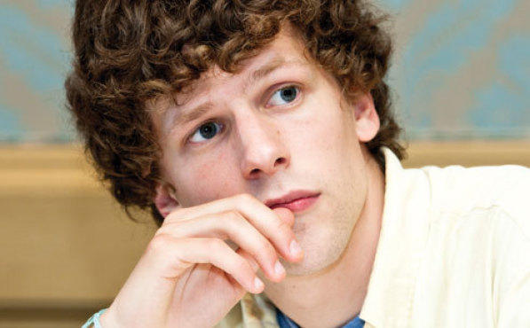 ANGRY YOUNG MAN Eisenberg is easing toward riskier work