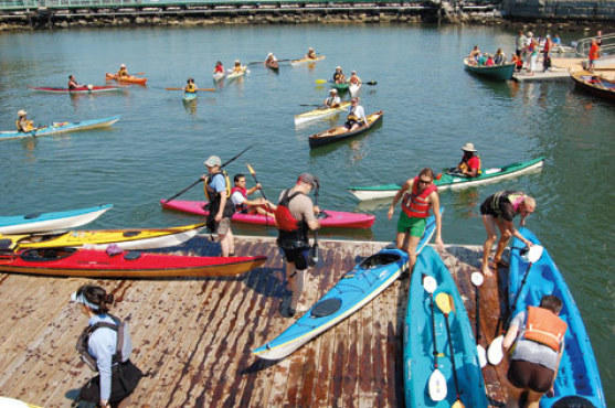 City of Water Day Festival: kayaks
