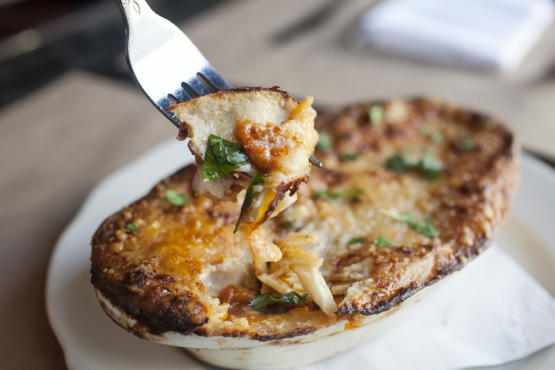 Lasagna al forno at Bar Corvo