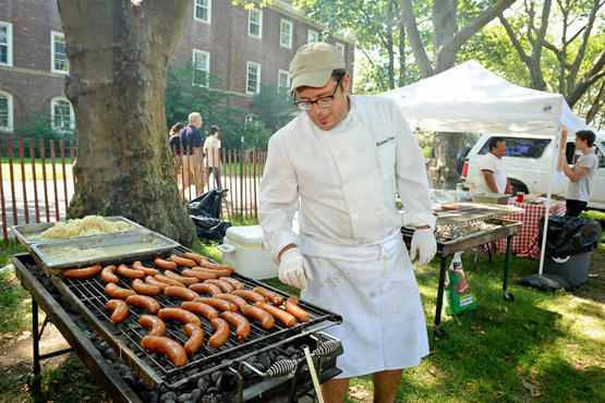 Cook Out NYC on Governors Island, part of July is Good Beer Month