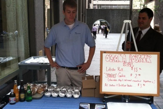 Oceana Lobster Roll Stand