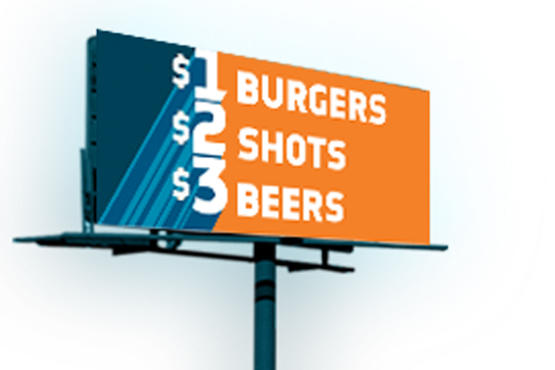 1 2 3 Burger Shot Beer