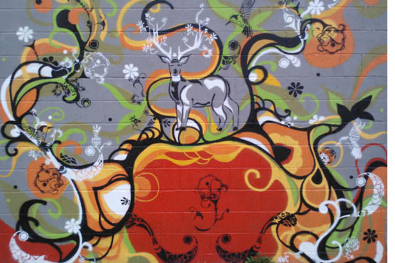 Welling Court Mural Project 2012