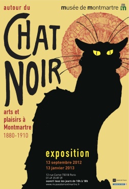 Exposition "Autour du Chat Noir" au Musée de Montmartre (Paris)