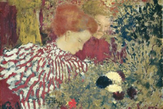 Edouard Vuillard, Woman in a Striped Dress