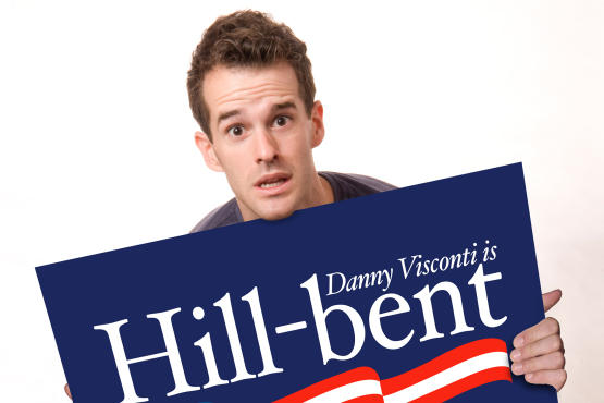 Danny Visconti is Hill-Bent: My Night with Hillary Clinton