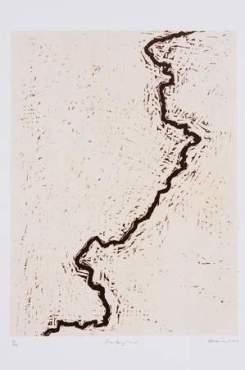 Dividing Line, 2001; Artist: Zarina