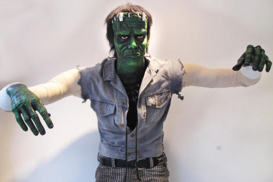 Frankenstein at MF Gallery's Annual Halloween Art Show