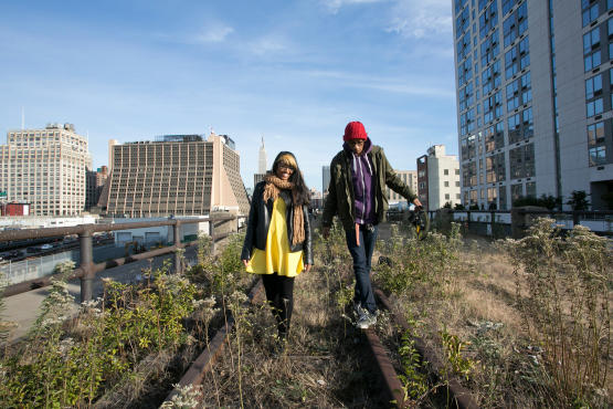 The High Line at the Rail Yards, October 2012
