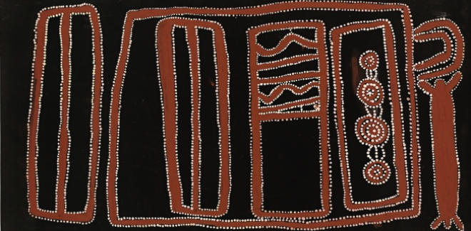 Exposition peinture aborigène au quai Branly