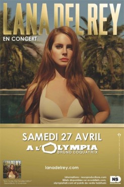 Lana Del Rey à l'Olympia