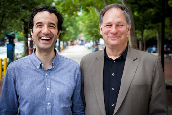 Jad Abumrad and Robert Krulwich
