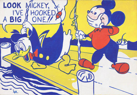 Exposition Roy Lichtenstein à Beaubourg