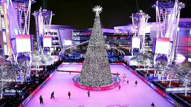 LA Kings Holiday Ice at Nokia Plaza LA Live