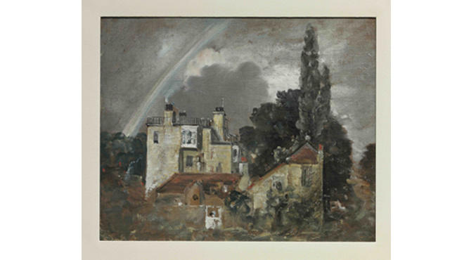 The Grove, or Admiral’s House, Hampstead, John Constable, 1821