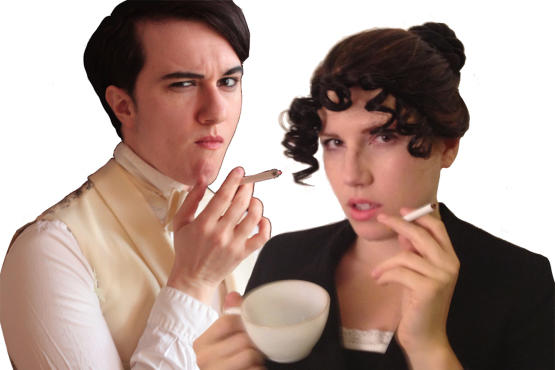 Lewd Alfred Douglas and Anja Keister