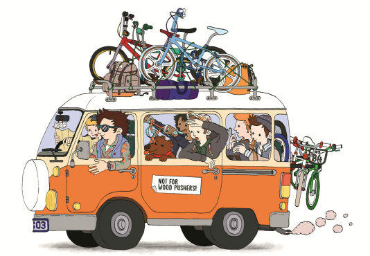 Hugo Yoshikawa Custom Illustration, Couverture and the Garbstore, Press 2013