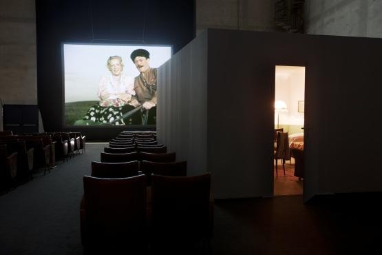 Installation view of Ilya and Emila Kabakov, 'The Happiest Man' at Ambika p3